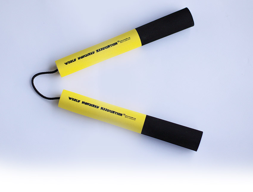 Professional Junior Yellow Nunchucks